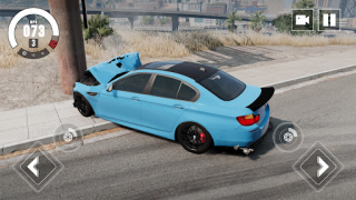 Download M5 BMW: Real Car Crashes Simulator untuk Android tangkapan layar 2