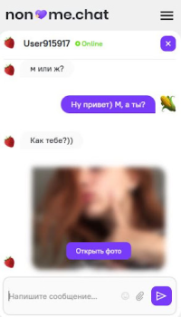 Download Анонимный чат [NoName.Chat] Kencan untuk Android tangkapan layar 4