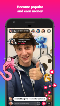 Download VK Live Sosial untuk Android tangkapan layar 3