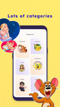 Download New Stickers for WA and WAStickerApps  Love Sosial untuk Android tangkapan layar 3