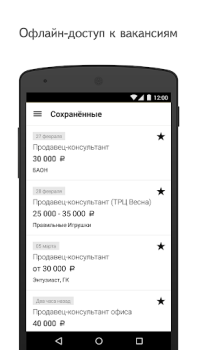 Download Yandex.Jobs Bisnis untuk Android tangkapan layar 4