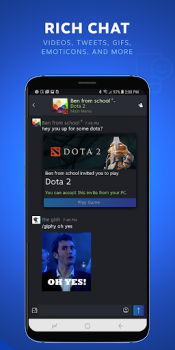 Download Steam Chat Komunikasi untuk Android tangkapan layar 2