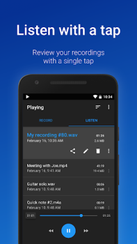 Download Easy Voice Recorder Kerja untuk Android tangkapan layar 3