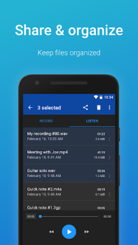 Download Easy Voice Recorder Kerja untuk Android tangkapan layar 4
