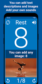 Download Tabata Timer: Interval Timer Kesehatan & Kebugaran untuk Android tangkapan layar 3