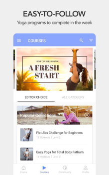 Download Daily Yoga®: Yoga for Fitness Kesehatan & Kebugaran untuk Android tangkapan layar 3