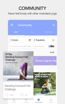 Download Daily Yoga®: Yoga for Fitness Kesehatan & Kebugaran untuk Android tangkapan layar 6