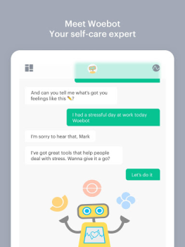 Download Woebot: The Mental Health Ally Obat untuk Android tangkapan layar 6