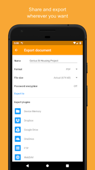 Download Genius Scan - PDF Scanner Bisnis untuk Android tangkapan layar 5