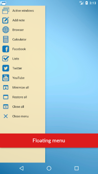 Download Floating Apps (multitasking) Kerja untuk Android tangkapan layar 6