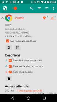 Download NetGuard - no-root firewall Alat untuk Android tangkapan layar 2
