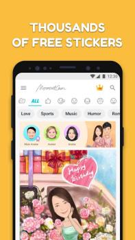 MomentCam Cartoons & Stickers