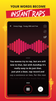Download AutoRap by Smule: Rap to Beats Musik dan audio untuk Android tangkapan layar 3