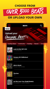 Download AutoRap by Smule: Rap to Beats Musik dan audio untuk Android tangkapan layar 4