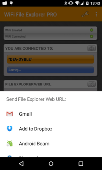 Download WiFi File Explorer Alat untuk Android tangkapan layar 5
