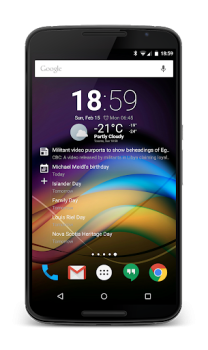 Download Chronus Information Widgets Kerja untuk Android tangkapan layar 3