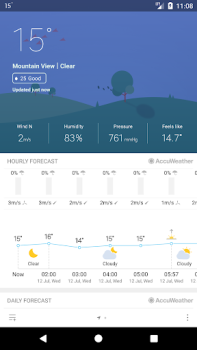 Download Weather Mate (Weather M8) Cuaca untuk Android tangkapan layar 2