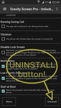 Download Gravity Screen - On/Off Alat untuk Android tangkapan layar 2