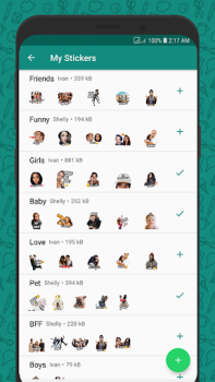 Download Wemoji - WhatsApp Sticker Make Komunikasi untuk Android tangkapan layar 6
