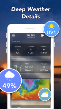 Download Weather Forecast: Live Weather Cuaca untuk Android tangkapan layar 4