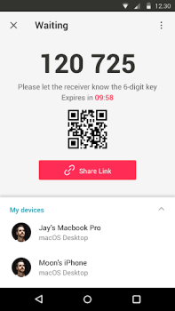 Download Send Anywhere (File Transfer) Kerja untuk Android tangkapan layar 2