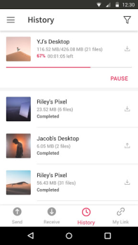 Download Send Anywhere (File Transfer) Kerja untuk Android tangkapan layar 4