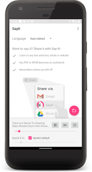 Download SayIt: Read with Ears Alat untuk Android tangkapan layar 4