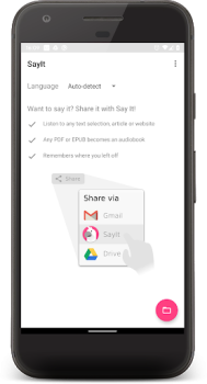 Download SayIt: Read with Ears Alat untuk Android tangkapan layar 6