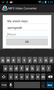 Download MP3 Video Converter Musik dan audio untuk Android tangkapan layar 3