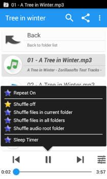 Download Music Folder Player Musik dan audio untuk Android tangkapan layar 2