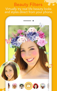 Download YouCam Fun - Snap Live Selfie Foto untuk Android tangkapan layar 2