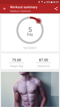 Download Abs workout A6W - flat belly Kesehatan & Kebugaran untuk Android tangkapan layar 7