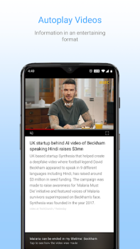 Download Inshorts - News in 60 words Berita & Majalah untuk Android tangkapan layar 4