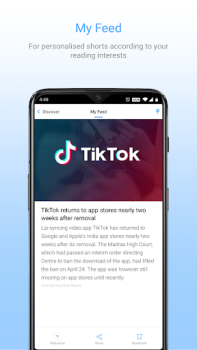 Download Inshorts - News in 60 words Berita & Majalah untuk Android tangkapan layar 6