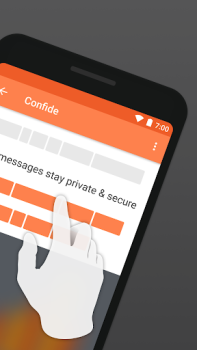 Download Confide - secure messenger Komunikasi untuk Android tangkapan layar 2