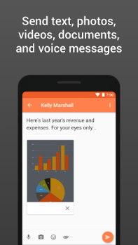 Download Confide - secure messenger Komunikasi untuk Android tangkapan layar 5