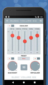 Download Music Volume EQ - Equalizer Musik dan audio untuk Android tangkapan layar 4