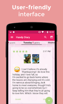 Download Diary with lock password Gaya hidup untuk Android
