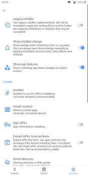 Download Split APKs Installer (SAI) Alat untuk Android tangkapan layar 3