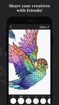 Download Coloring pages: Mandala for me Permainan kasual untuk Android tangkapan layar 5