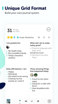 Download Grid Diary - Journal, Planner Gaya hidup untuk Android tangkapan layar 3