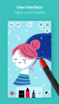 Download Tayasui Sketches Seni dan Desain untuk Android tangkapan layar 5