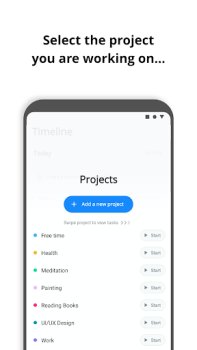Download Boosted Time Tracker Kerja untuk Android tangkapan layar 3