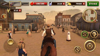 Download West Gunfighter Game aksi untuk Android tangkapan layar 2