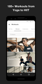 Download Nike Training Club: Fitness Kesehatan & Kebugaran untuk Android tangkapan layar 3