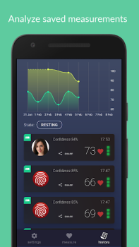 Download Heart Rate Monitor Kesehatan & Kebugaran untuk Android tangkapan layar 3
