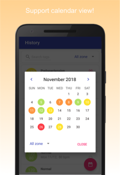 Download Blood Pressure Diary Kesehatan & Kebugaran untuk Android tangkapan layar 3