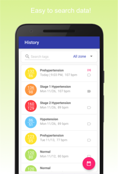 Download Blood Pressure Diary Kesehatan & Kebugaran untuk Android tangkapan layar 5