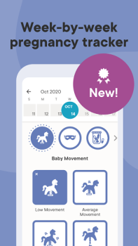 Download Clue Period Tracker & Calendar Kesehatan & Kebugaran untuk Android tangkapan layar 5