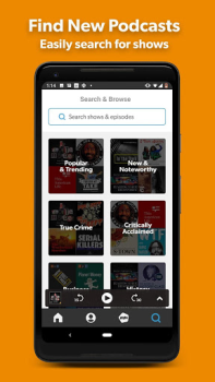Download Stitcher - Podcast Player Musik dan audio untuk Android tangkapan layar 4